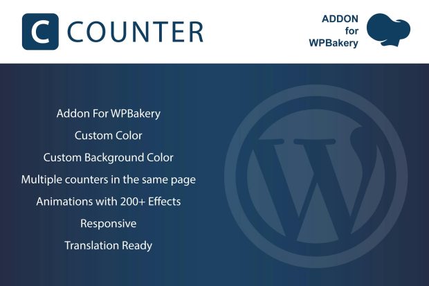 Counter - Addons for WPBakery Page Builder 1.0