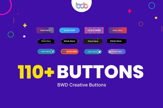 Creative buttons addon for elementor 1.0