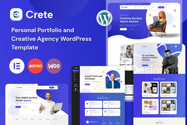 Crete - Portfolio and Agency WorPress Theme 1.2