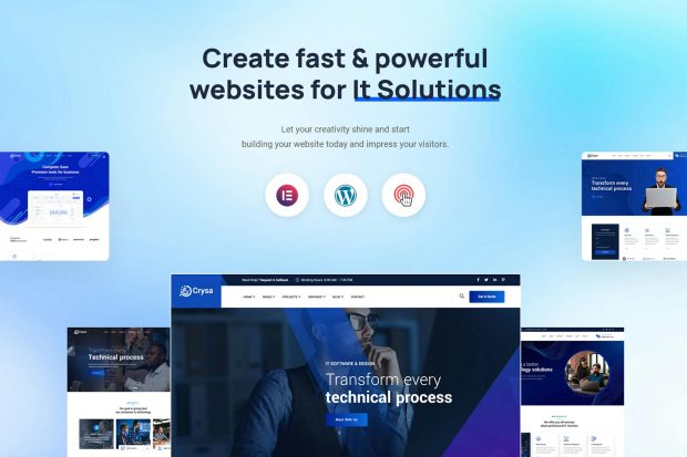 Crysa - Technology & IT Solutions WordPress Theme 2.0.0