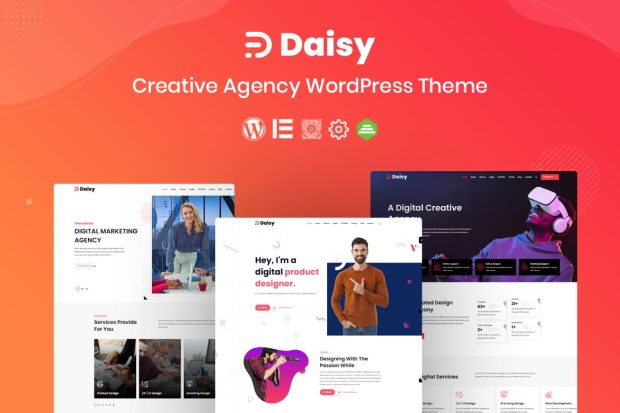 Daisy - Creative Agency WordPress Theme 1.1