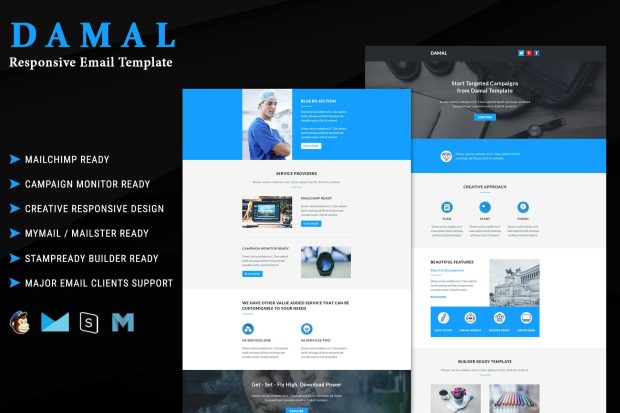 DAMAL - Multipurpose Responsive Email Template