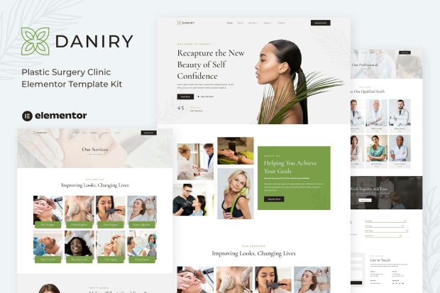 Daniry - Plastic Surgery Clinic Elementor Template Kit