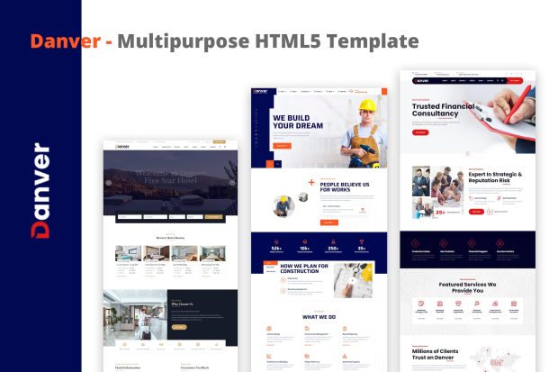 Danver - Multipurpose HTML5 Template