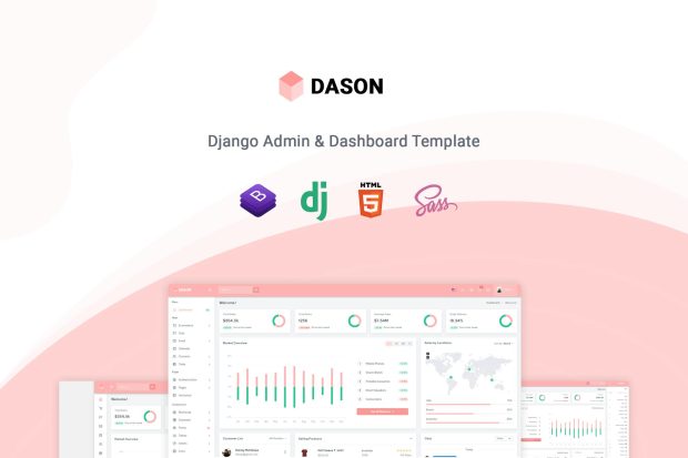 Dason - Django Admin & Dashboard Template