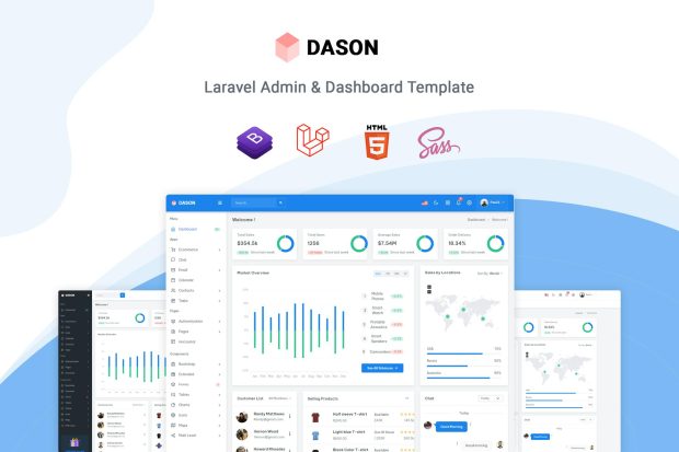 Dason - Laravel Admin & Dashboard Template