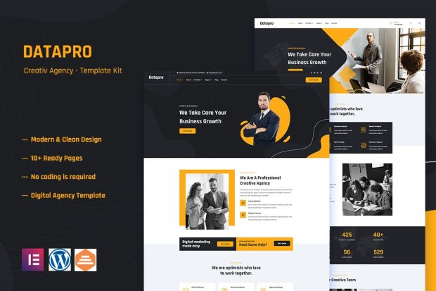 Datapro - Creativ Agency Elementor Template Kit