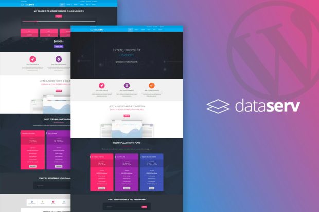 Dataserv - Professional Hosting WordPress Theme 1.1.0