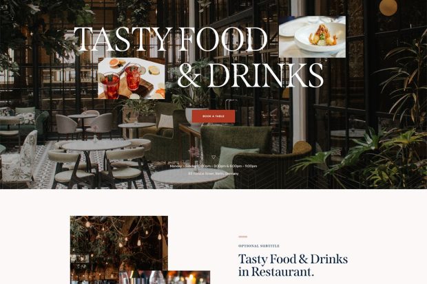 Deliciosa - Restaurant, Cafe & Bar WordPress Theme 1.3.0