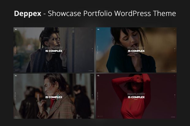 Deppex - Showcase Portfolio WordPress Theme 1.0