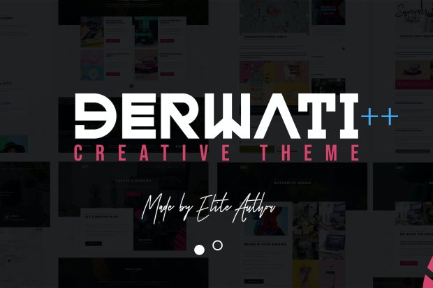 Derwati - Trendy & Creative Portfolio Theme 1.3