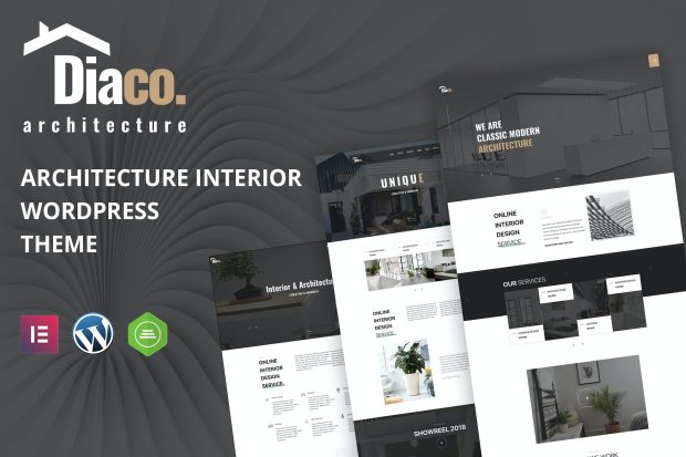 Diaco - Architecture & Interior Design Elementor W 1.9