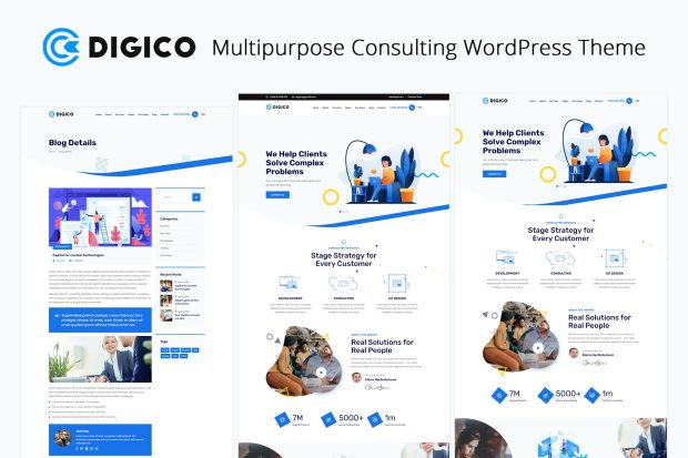 Digico - Multipurpose Consulting WordPress Theme 1.0