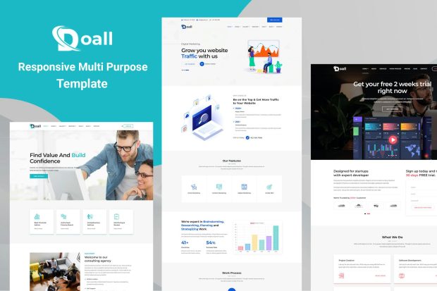 Doall - Responsive Multi Purpose Template