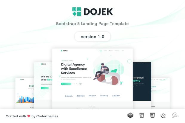 Dojek - Landing Page Template