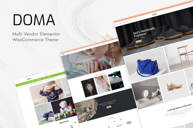 Doma - Multi Vendor Elementor WooCommerce Theme 3.1.1