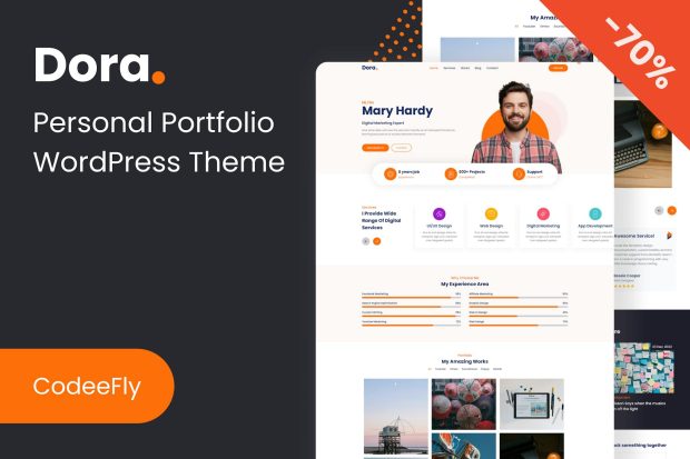 Dora - Personal Portfolio WordPress Theme 1.0.0