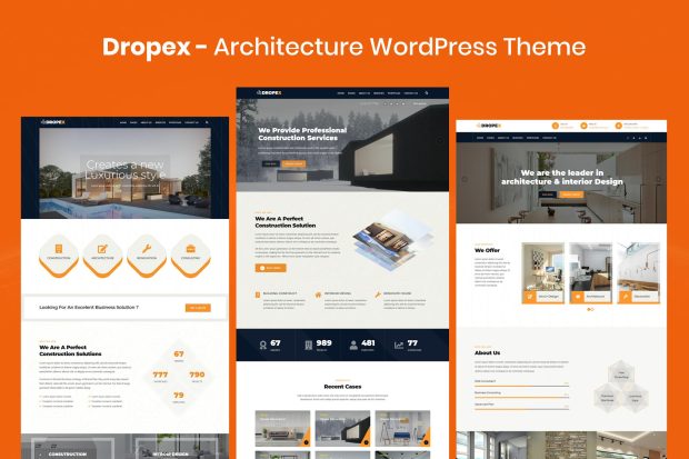 Dropex - Architecture WordPress Theme 1.0