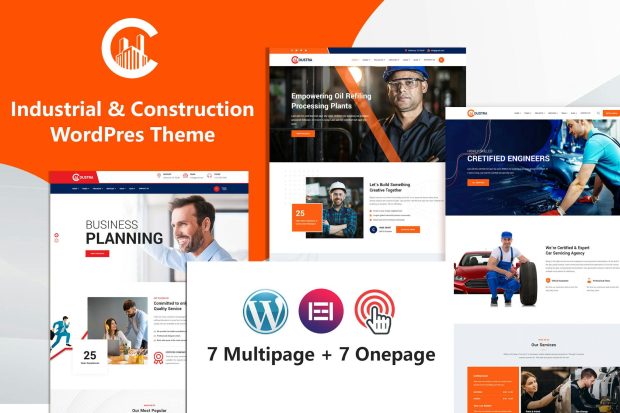 Dustra - Industrial & Construction WordPress Theme 1.5.7