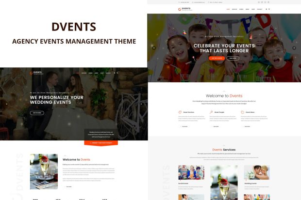 Dvents - Events Management Agency Theme 1.2.8