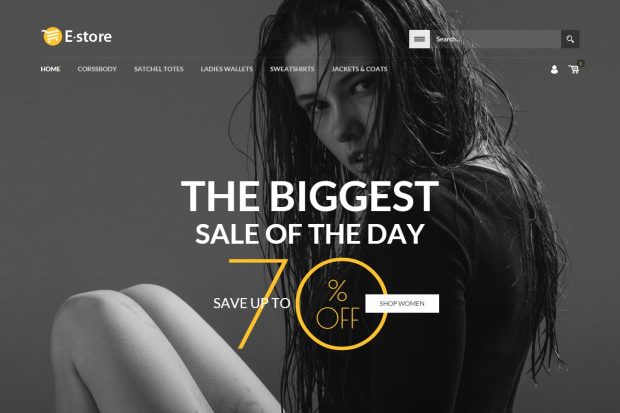 E-Store - Responsive HTML Template