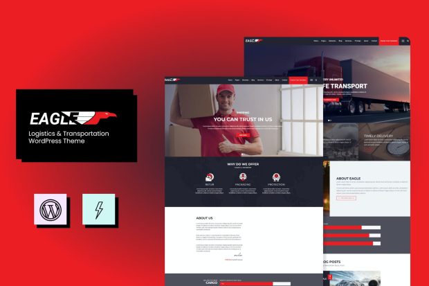 Eagle - Logistics & Transportation WordPress Theme 1.8