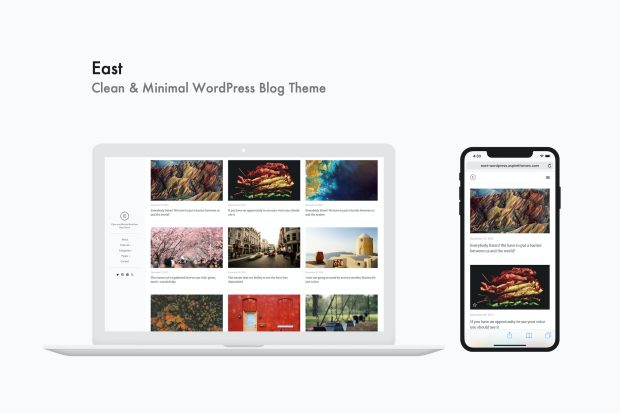 East - Clean & Minimal WordPress Blog Theme 1.1.8