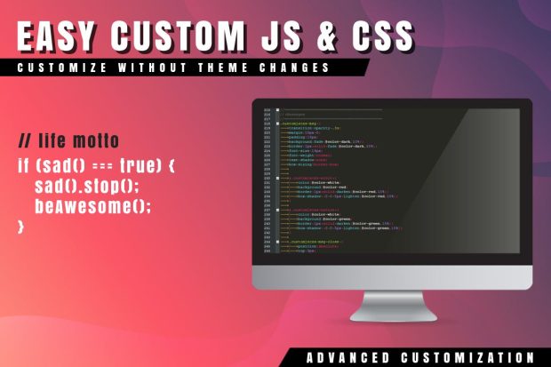 Easy Custom JS and CSS for WordPress 1.1.2