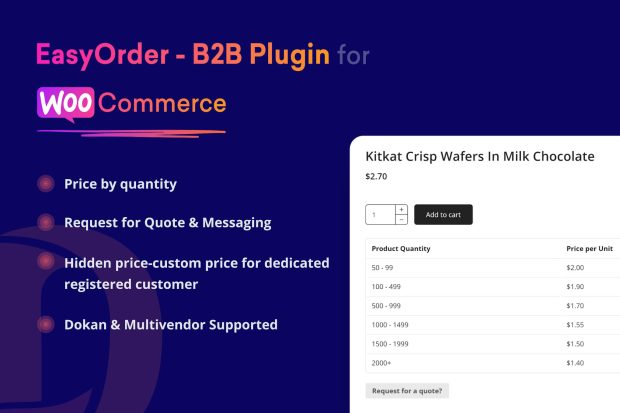 EasyOrder - B2B Plugin for WooCommerce 1.0.2