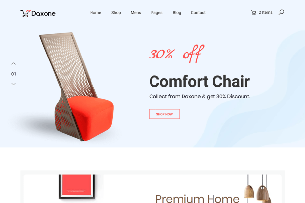 eCommerce HTML Template - Daxone