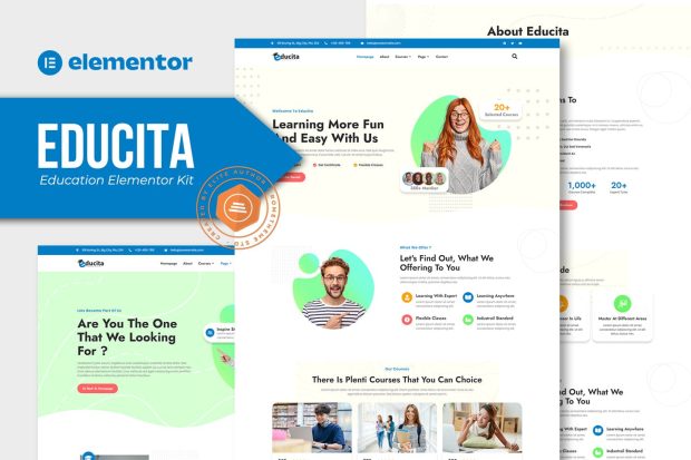 Educita - Education  Elementor Template Kit