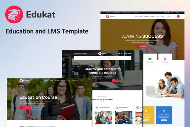 Edukat - Education and LMS Template