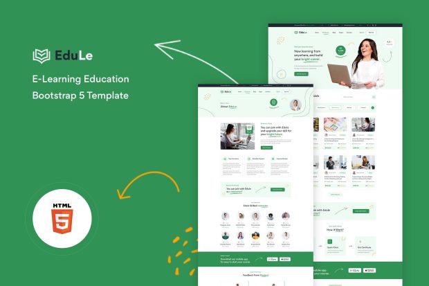 Edule - e-Learning Website Template HTML Version