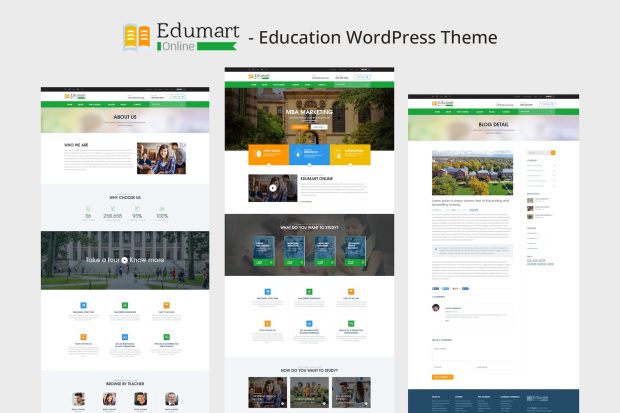 Edumart – Education WordPress Theme 1.0