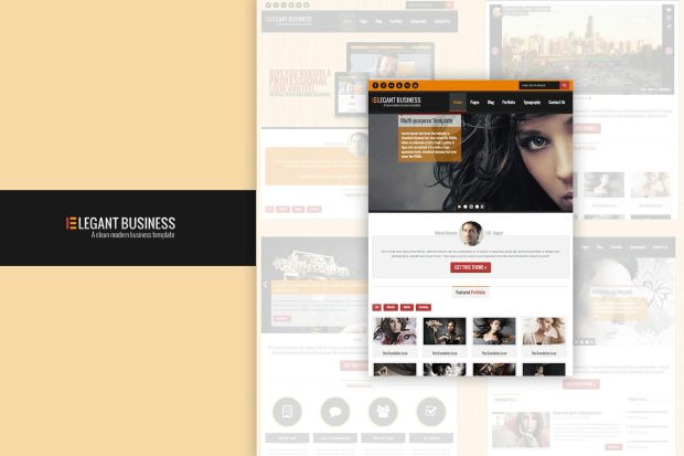 Elegant Business - Responsive HTML