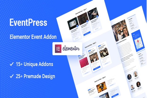 Elementor Events Addon - WordPress Events plugin 1.0.6