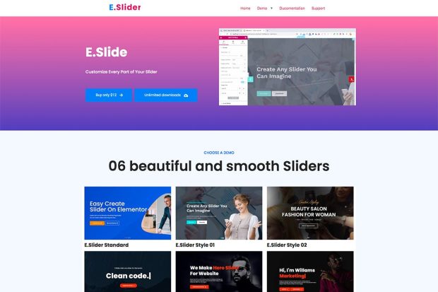 Elementor Slider Addons - Widget 1.0.3