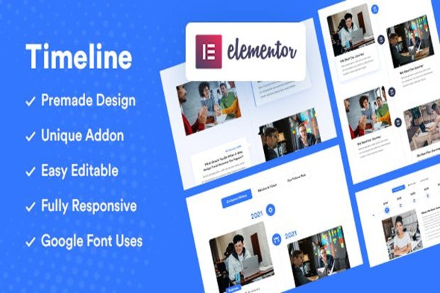 Elementor Timeline Addon - Timeline WordPress 1.0.0