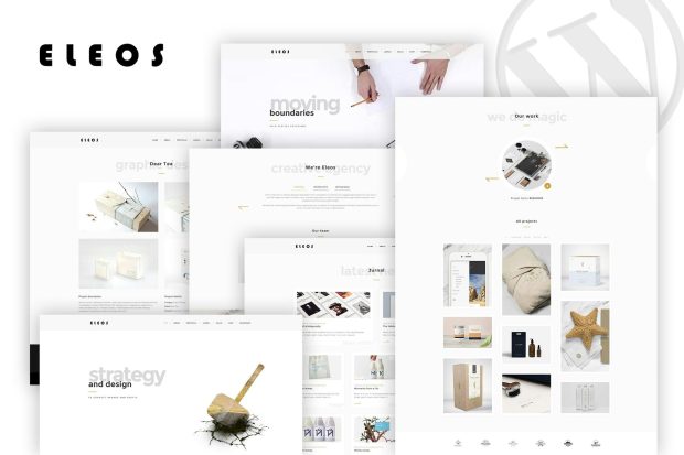 Eleos - One-Page Creative WordPress Theme 1.3.5.1