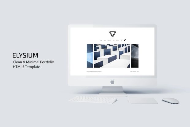 Elysium - Clean & Minimal Portfolio HTML5 Template