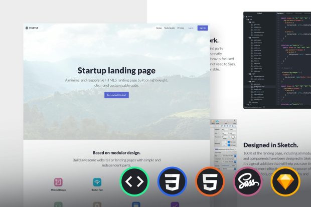 Emanate - Startup Landing Page