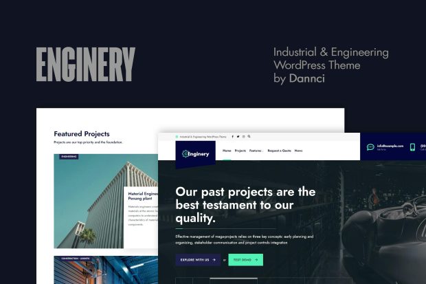 Enginery - Industrial & Engineering WP Theme 1.4