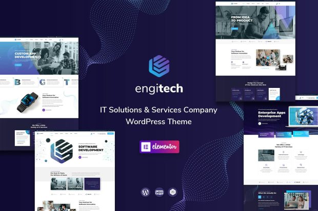 Engitech - IT Solutions & Services WordPress Theme 1.8.6