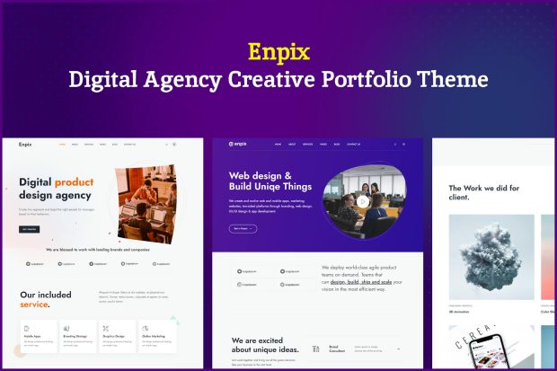 Enpix | Digital Agency Creative Portfolio Theme 1.0.2