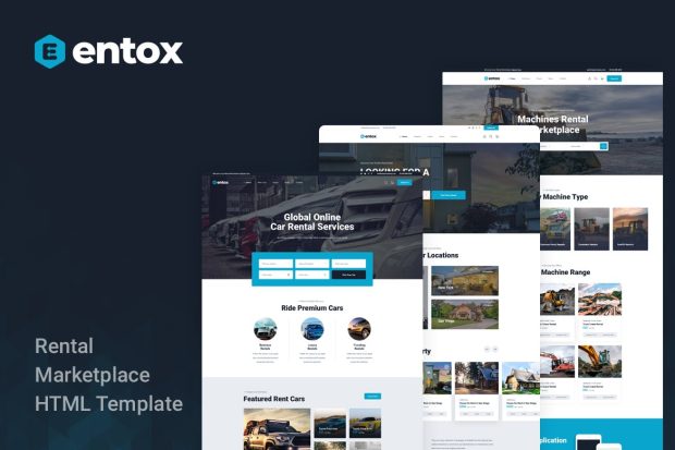 Entox - Rental Marketplace HTML Template