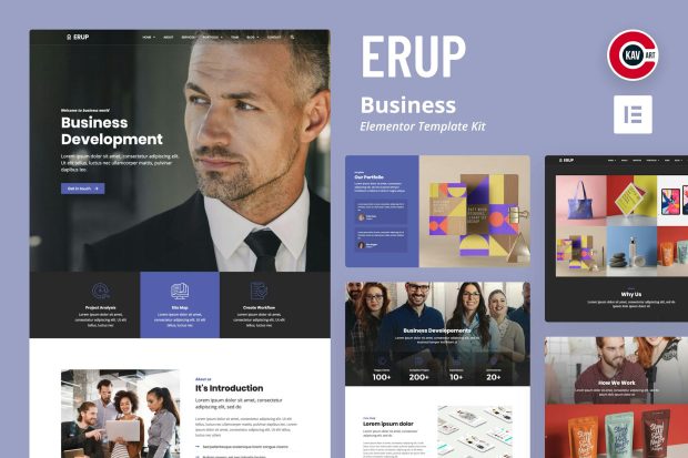 Erup - Business Elementor Template Kit