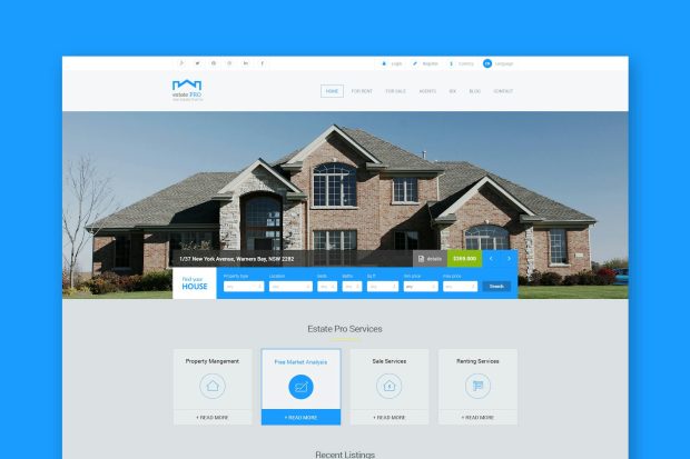 Estate Pro - Real Estate HTML Template