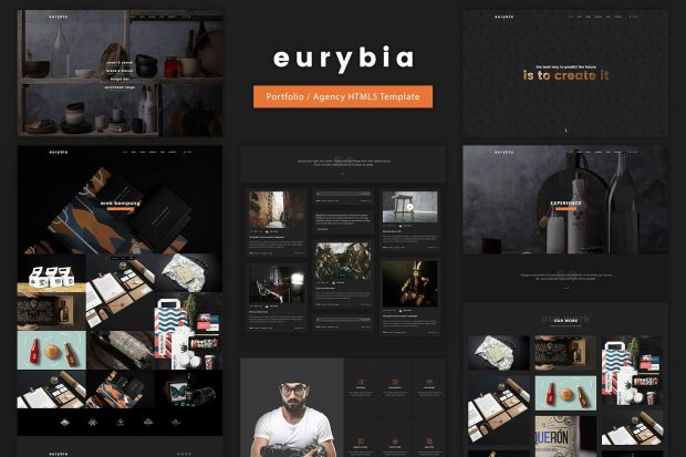 Eurybia - Creative Portfolio HTML Template