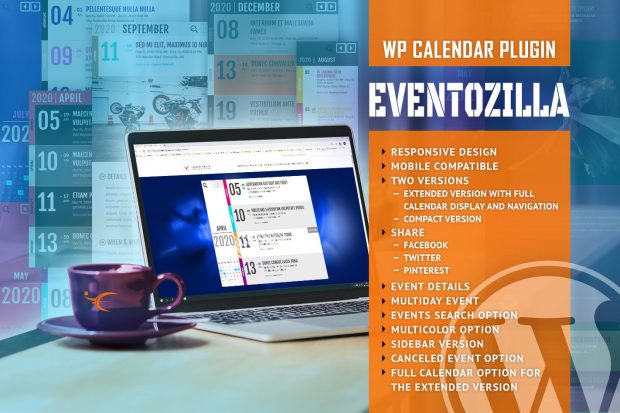 EventoZilla - Event Calendar WordPress Plugin 1.5.4