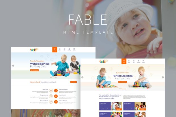 Fable - Children Kindergarten Template